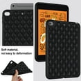 thumbnail image 3 of Allytech Case for 7.9 inch Apple iPad mini 4/5, Slim Luxury Diamond Pattern [Camera Protection] Shockproof Soft TPU Back Case Compatible with iPad mini 4/5 - Black, 3 of 7