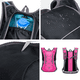 thumbnail image 4 of Mochila de bolsa de agua para deportes al aire libre - Mochila rosa 1802 sin marcar + bolsa de agua de tubo transparente de 2L MFZFUKR CPB-US-CJZ592-3, 4 of 5