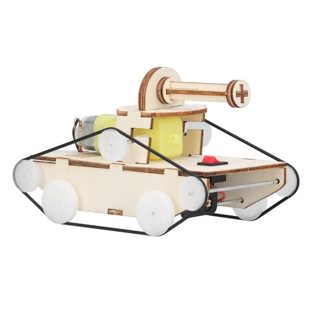 Juguete educativo de tanque para armar uno mismo, tanque eléctrico para armar uno mismo, juguete de tanque para armar uno mismo, tanque científico para armar uno mismo, eficiencia óptima