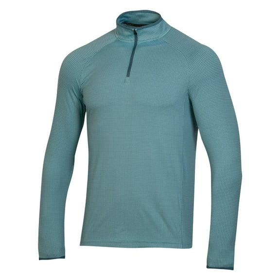 NEW Men's Under Armour T2 Green 1/4 Zip Pullover Half Moons Still Water XL