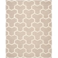 thumbnail image 2 of SAFAVIEH Cambridge Joshua Geometric Wool Area Rug, Beige/Ivory, 9' x 12', 2 of 7