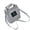 Gray, variant on Women's Mini Canvas Bucket Bag Casual Letter Patch Crossbody Tote With Adjustable Strap Cute Portable Bucket Bags Square Handbag Everyday Bag Mini Travel Shoulder Bag