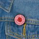 thumbnail image 5 of Broches creativos de flores rosas, insignias esmaltadas redondas, decoración de chaqueta, regalo de joyería Likrtyny Para estrenar, 5 of 9