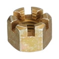 thumbnail image 4 of 10uds M10x1.5mm Tuerca Ranurada Hexagonal Unique Bargains Grado 10 Acero al Carbono Color Cinc, 4 of 6