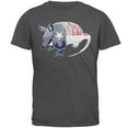 thumbnail image 1 of Armadillo T-shirt Homme Silhouette Usée Drapeau de l'État du Texas, 1 of 1