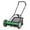 Green, variant on Ironmax 16" Push Lawn Mower with 5-Blade 6.9 Gallon Removable Grass Catcher for Garden Red