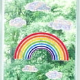 thumbnail image 4 of 1 Uds. Pegatinas coloridas de nubes de arcoíris para ventana, calcomanías de ventana de arcoíris para ventanas de vidrio, 4 of 5