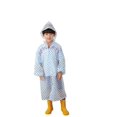 thumbnail image 1 of Girls Spring Summer Autumn Boys' Plain Color Buttoned Thick Poncho Raincoats Rain Ponchos Clothes, 1 of 4