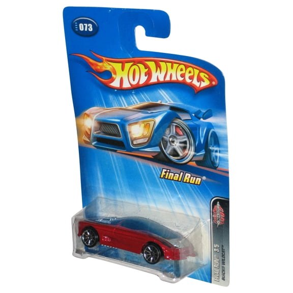 Hot Wheels Final Run 3/5 (2005) Red Buick Wildcat Toy Car #073