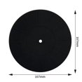 thumbnail image 5 of Tapis en Silicone Anti-vibration LP pour Tourne-Disque Épaisseur Vinyle 3MM Tapis Plat Doux LP pour Tourne-Disque Vintage, Facile à Installer, 5 of 5