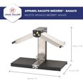 thumbnail image 3 of BRON COUCKE - Original Raclette Cheese Melter "Brézière" Basalte- Traditional French Raclette For Quarter Wheel \u2013 4-Person - Adjustable Heating Rods - Foldable - Safety Switch - 110V, 3 of 6