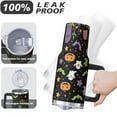 thumbnail image 4 of 40oz Halloween Tumbler with Straw and Lid Spooky Ghost Candy Travel Coffee Tumbler Cup with Handle for Spooky Halloween Gifts, 4 of 5