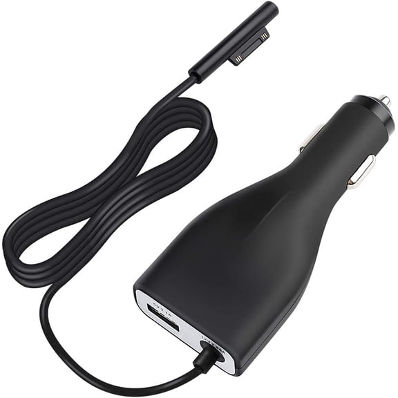 Amicable Surface Laptop Car Charger 42W 12V 2.58A Power Supply Compatible with Microsoft Surface Surface Pro7   Plus Pro6  Go 1/2 Laptop 1/2/3 Surface Book