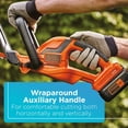 thumbnail image 6 of BLACK+DECKER 40V MAX* Cordless 22 Inch Hedge Trimmer, Battery and Charger Included, 6 of 12