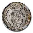 thumbnail image 2 of 1746 Mo-M Mexico 1/2 Real Philip V MS-63 NGC, 2 of 2
