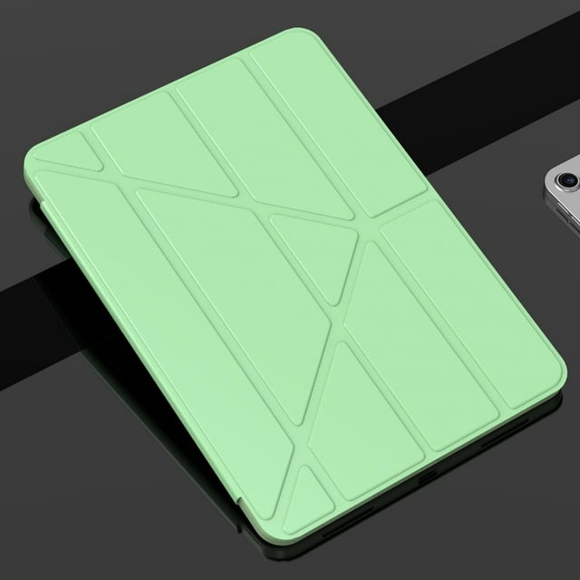 Étui Multifonctionnel pour Tablette iPad (Vert Clair, pour iPad 10.9 Pouces 10e Génération)