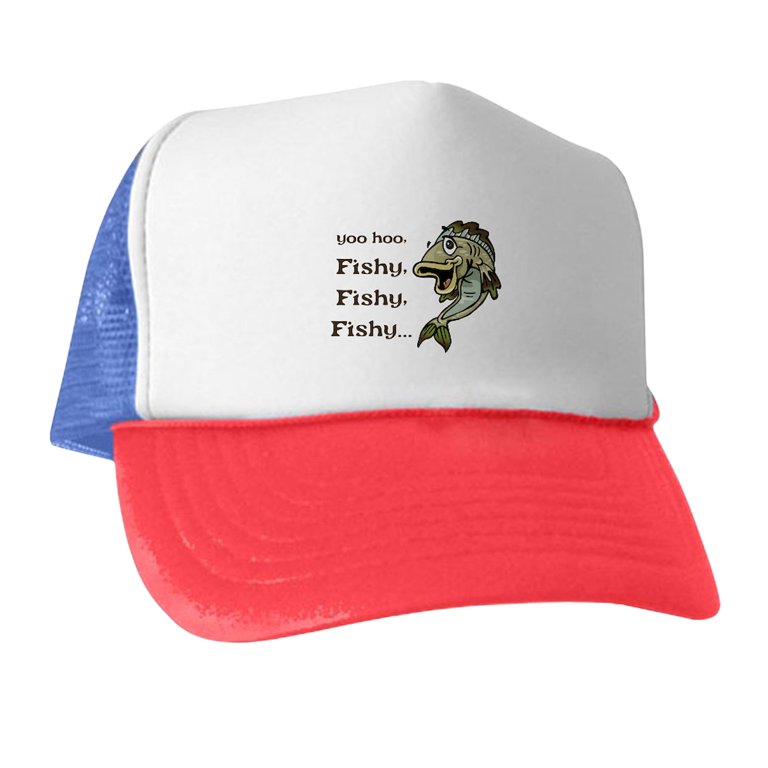 Funny Fishing Trucker Hats - CafePress