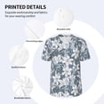 thumbnail image 5 of Rocae Lilies Flowers for Breathable Men's Baseball T-Shirt Fashionable Casual Baseball Jersey, Moisture-wicking Sportswear Small, 5 of 9