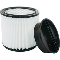 ALL PARTS ETC. HEPA Cartridge Replacement Filter Compatible with Shop-Vac Filters 90304 9030400 903-04-00 9034, 5 Wet/Dry Vacuum 5 Gallon and above & Retaining Lid Compatible with Shop Vac Vacuums.