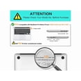 thumbnail image 2 of Coque pour MacBook Pro 13 Pouces Retina Model A1502 A1425 (Ancienne Version 2015 - Fin 2012), Coque Rigide en Plastique avec Protection Clavier, 2 of 7