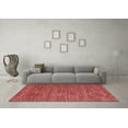 thumbnail image 3 of Ahgly Company Indoor Rectangle Abstract Red Contemporary Area Rugs, 8' x 10', 3 of 4