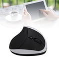 thumbnail image 1 of Ergonomic Mouse,  Optical Vertical Mouse with Adjustable DPI 800 1200 1600, 6 Buttons, for PC Laptop    , Right Handed, Black, 1 of 8