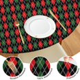 thumbnail image 4 of Multicolor Christmas Pattern Round Fitted Tablecloth with Elastic Edge,Dining Table Cover Waterproof,Outdoor Round Tablecloth for Camping,Dining,Indoor and Outdoor, 4 of 7