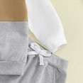 thumbnail image 5 of Xudanell Baby Boy Clothes Color Block Long Sleeve Sweatshirt Pullover Tops + Joggers Pants with Pocket Toddler Baby Boy Fall Winter Clothes, 5 of 6