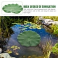 thumbnail image 2 of Miangastore 20pcs Artificial Lotus-leaves Pond Simulation Leaf Decoration Fountain Ornaments, 2 of 9