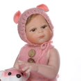 NPK 48CM bebe doll reborn triplets sweet newborn baby doll hand ...