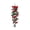 Red, variant on Artificial Simulation Rose Vines, Wall Mounted Hanging Flower Rattan, Green Plants Decor for Home Door, Outdoor, Wedding, Arch, Balcony and Garden Background Decoration