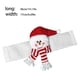 thumbnail image 2 of Kearding Hogar Navidad ventana cortina dibujos animados Tieback interior sala de estar dormitorio Navidad Holdback cortinas decoración Muñeco de nieve, 2 of 6