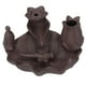 thumbnail image 4 of Quemador de incienso de porcelana roja Jadeshay reflujo, 4 of 8