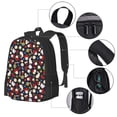 thumbnail image 3 of Sigee Rose Rabbit for Simple large capacity backpack Travel Laptop Backpack, Business for Travel and Daily Use, 3 of 9