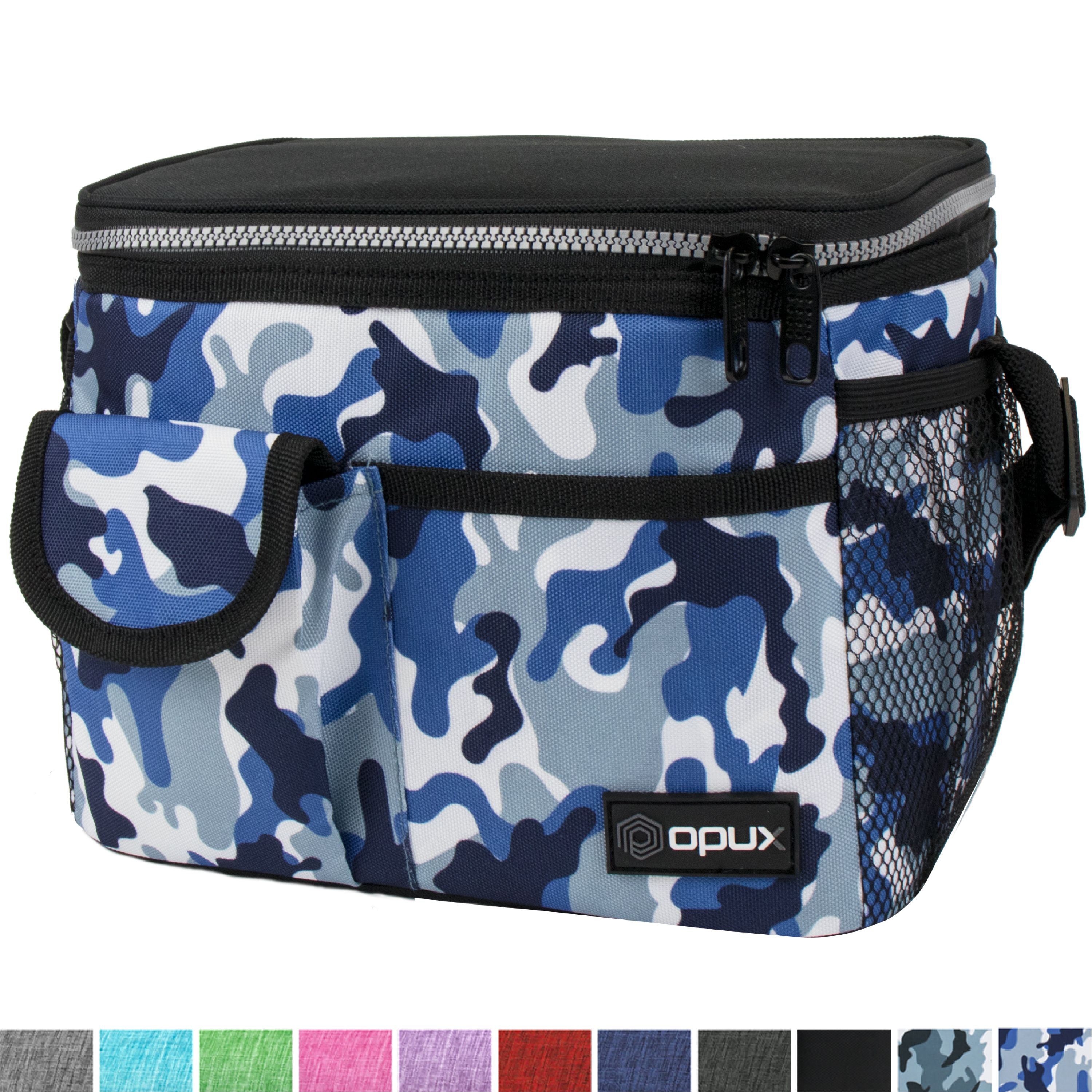 OPUX Lunch Bag Insulated Lunch Box for Women, Men, Kids | Medium Leakproof Lunch Tote Bag for ...