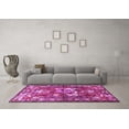thumbnail image 3 of Ahgly Company Indoor Square Animal Purple Traditional Area Rugs, 5' Square, 3 of 4