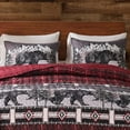 thumbnail image 2 of Greenland Home Fashions Timberline Quilted Pillow Sham, 2 of 3