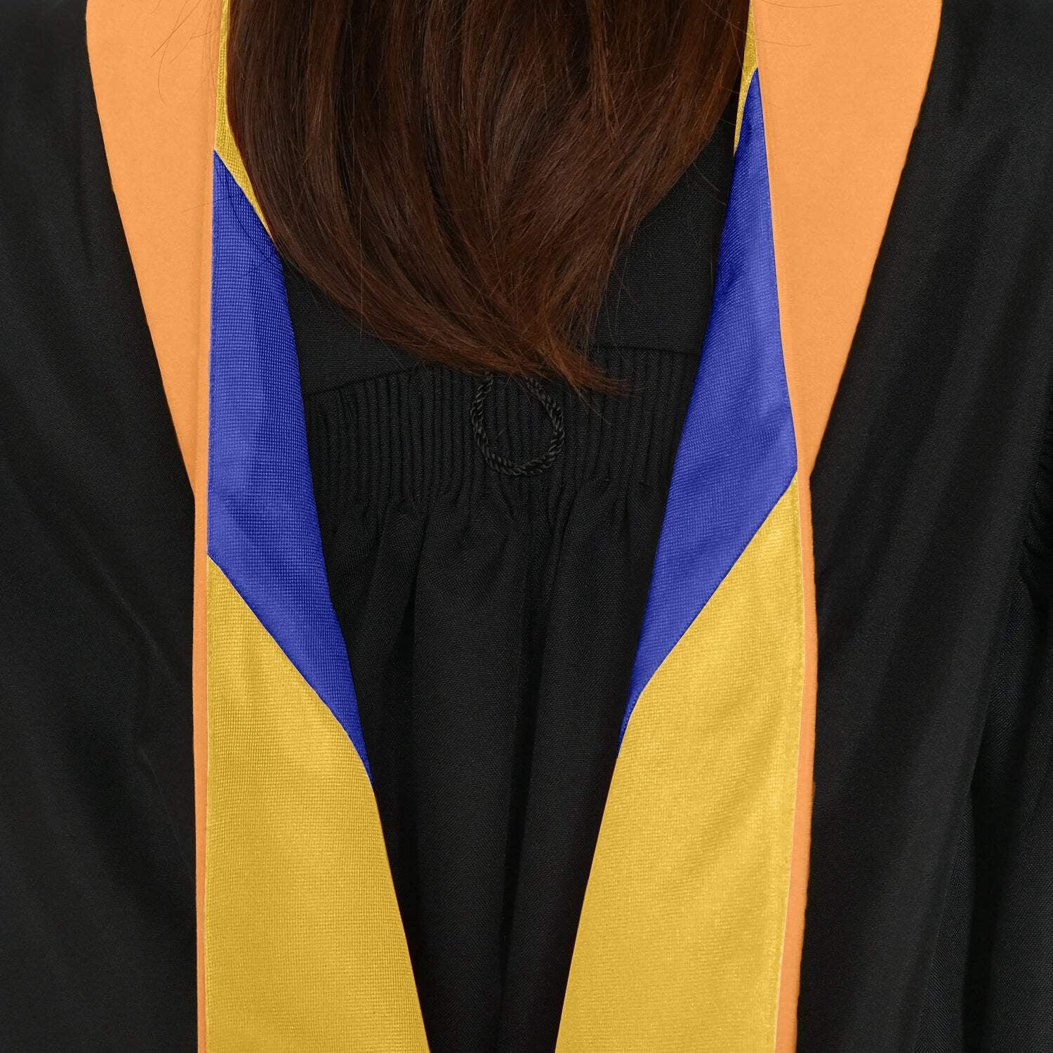 Endea Graduation Masters Hood For Engineering, Civil Engineering - Orange/Gold/Royal Blue