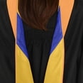 thumbnail image 2 of Endea Graduation Masters Hood For Engineering, Civil Engineering - Orange/Gold/Royal Blue, 2 of 6