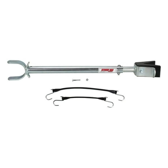 3005.3852 Straight Transom Saver with Mount - 21" to 31" Roller Mount