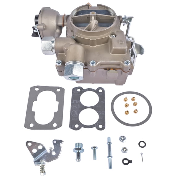 GELUOXI Carburetor 2BBL for Mercarb Rochester Mercruiser Boats V8 5.0L 305 5.7L 350 Engine 1Pc