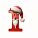 thumbnail image 1 of Seyotauo 2025 Alphabet Ornaments for Christmas Tree, Acrylic Christmas Santa Claus Hat Alphabet Ornaments with White Beard, Red Alphabet Ornaments for Crafting Christmas Tree Decor, 1 of 2