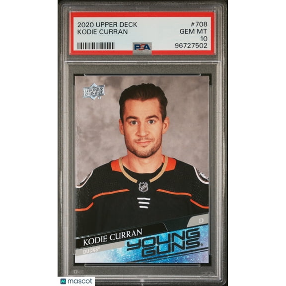 2020 Upper Deck Kodie Curran Young Guns PSA 10