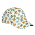 thumbnail image 6 of Picia Tiger Leaves pattern Trucker Low Profile Hat Men Women Baseball Cap Dad Hat Adjustable Unconstructed Plain Cap, 6 of 9