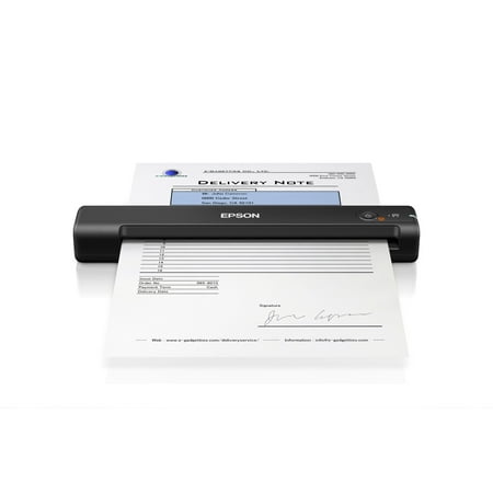 Epson® WorkForce® ES-55R Portable Color Receipt & Document Scanner for PC and (Best Scanner For Documents And Receipts)