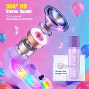 ATOPDREAM-US Kids Karaoke Machine with Adjustable Stand, Bluetooth Karaoke Microphone for Girls,… — $26.99 (33% off)