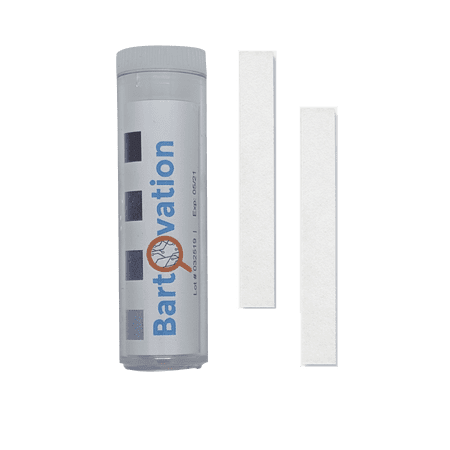 Restaurant Sanitizer Chlorine Test Paper, 10-200 ppm [Vial of 100 Paper Strips]
