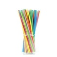 thumbnail image 3 of CCOCC 100Pcs Straws,Food-Safe Disposable Straws,Colorful Flexible Plastic Straws,Creative Straws Drinking Plastic for Hot and Cold Drinks, 3 of 4