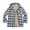 zb-White, variant on RongHuan Mens Fleece Plaid Jacket Full Zip Flannel Shirt with Hood Fall Winter Drawstring Warm Jackets Outdoor Long Sleeve Outwear