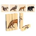 thumbnail image 1 of Puzzle Toy Montessori & Me 4 en 1 Woodland Creature Toddler 2+, 1 of 7